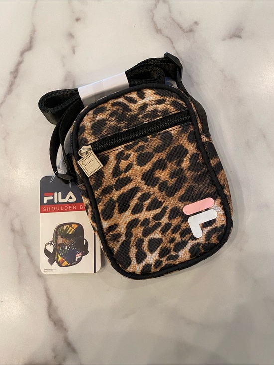 Fila Handbags - FILA Leopard Cheetah Print Mini Shoulder Crossbody Bag